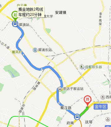 成都地铁7号线那个站离营门口路6号近（成都营门口地铁站）