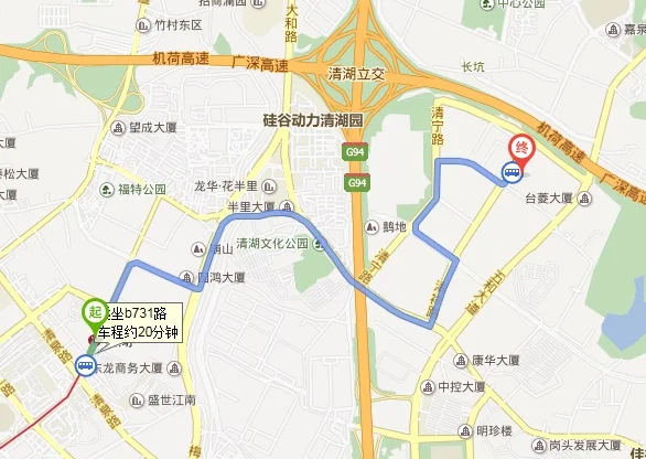 我想知道深圳龙华的清湖地铁站4号线到深圳北站的地铁清湖地铁站有ABCD4出口做哪个都可以到吗(清湖地铁站哪个出口坐m517)3