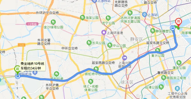 从虹桥机场到外滩要多久怎么去那附近有什么景点!(上海红桥机场到外滩地铁)1