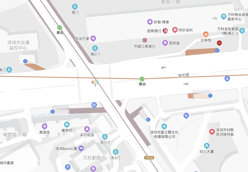 深圳地铁线路图（深圳地铁二号线路线图）2