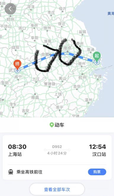 武汉高铁到上海经过哪些站（上海到武汉高铁经过哪些站）