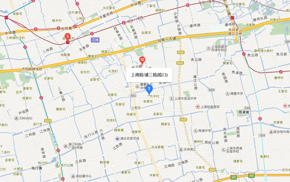 上海浦三路地铁站时刻表(浦三路地铁站商业广场)3