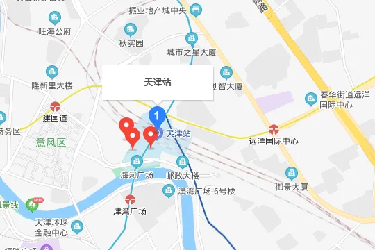 天津高铁站在哪里（高铁天津站）4