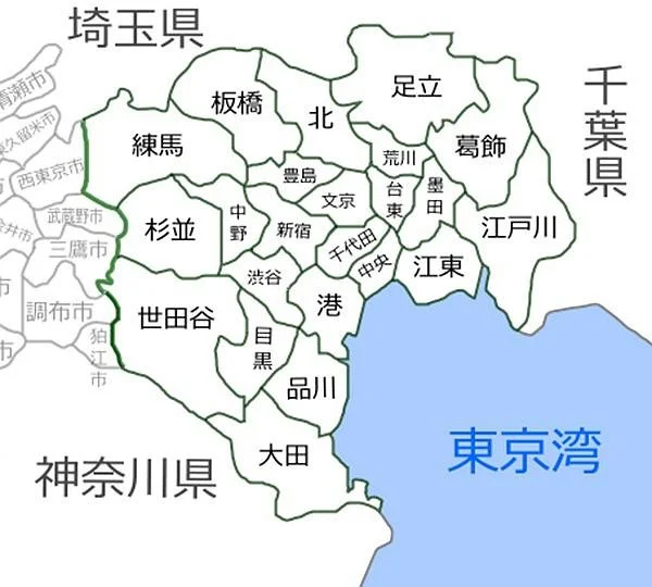 日本东京有多少条地铁线路(东京铁路图)3