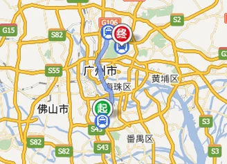 从广州南转几号线到同和地铁（广州塔到同和地铁站）