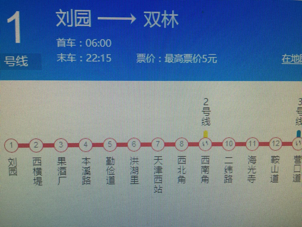 天津3号线地铁经过的天津站是天津东西南北哪个站（天津地铁三号线经过哪几个站）