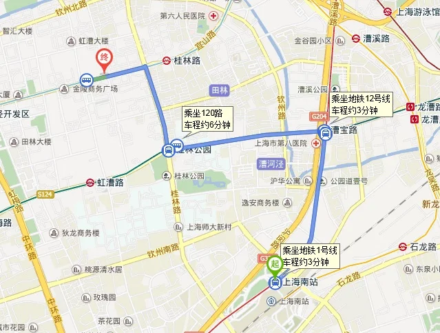 上海地铁4号线宜山路站具体位置（宜山路716号靠近哪个地铁站）