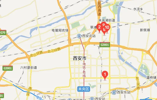 西安地铁十号线在市内的具体线路(西安地铁未央大学城)