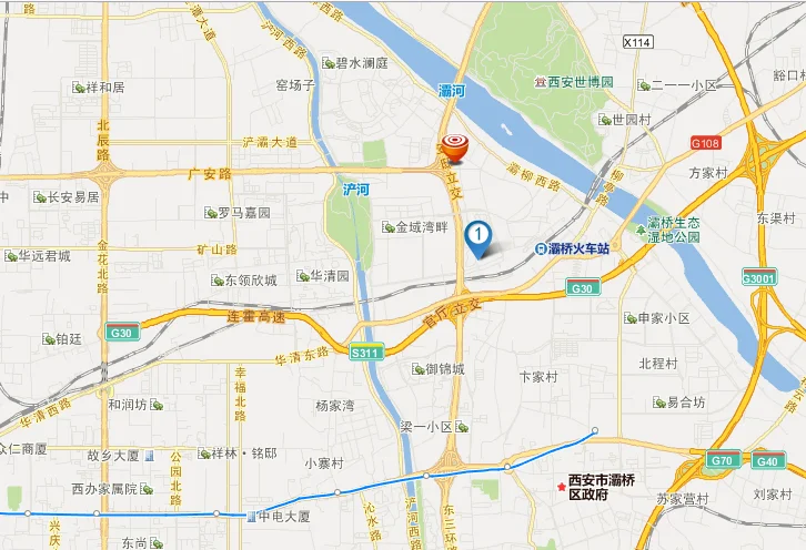 地铁一号线灞桥站离灞桥火车站还有多远(西安灞桥地铁站)2