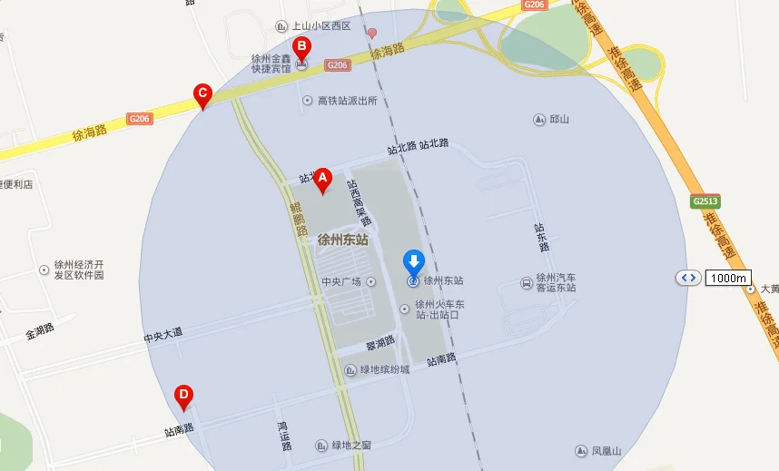 徐州高铁区域（徐州高铁公寓）2