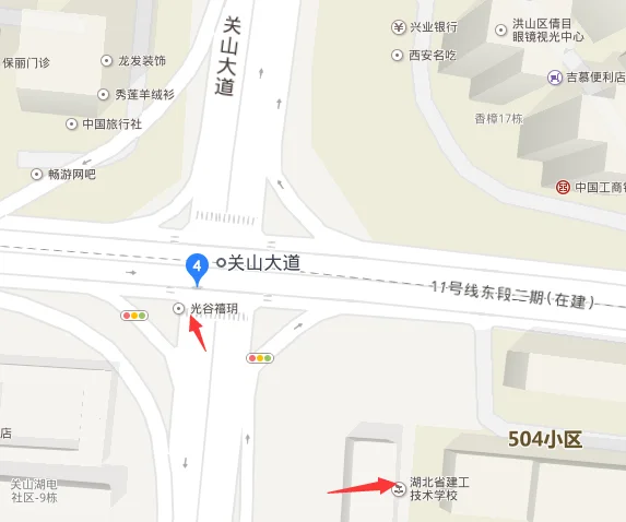 武汉地铁11号线关山大道站在k11有出口吗（武汉地铁11号线元宵节）6