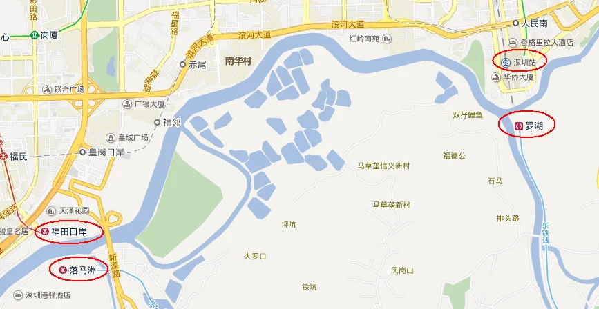 在罗湖口岸通关后要如何找到地铁（深圳哪个口岸过关后有地铁）2