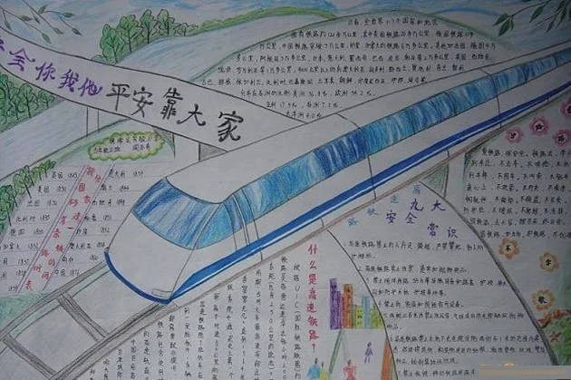 铁路安全知识长一点我要做手抄报但也不要太长!!(铁路安全宣传手抄报)2
