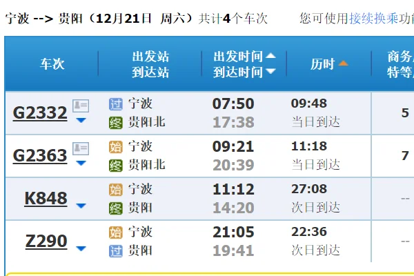 京广高铁经过那些站（高铁g848）2