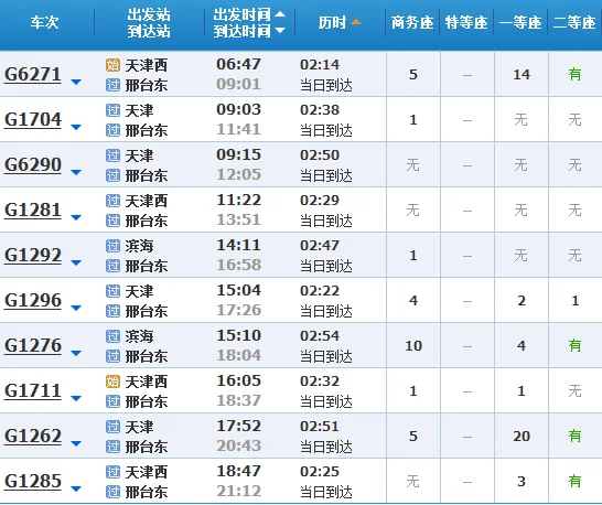 津保高铁开通后(天津到邢台高铁)4