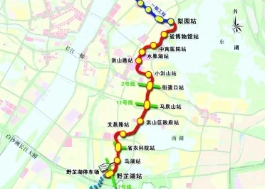 武汉到底规划了多少条地铁（武汉新修地铁24号线）3