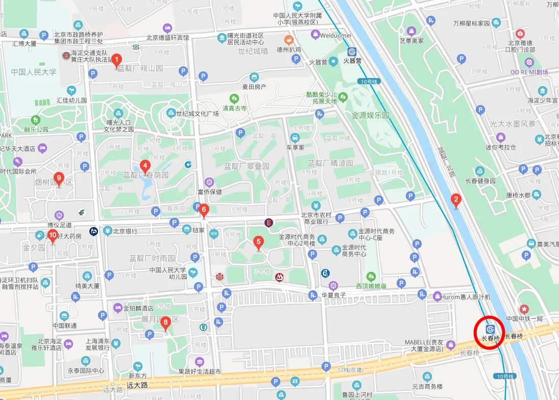 北京地铁12号线长春桥站 出口有几个(长春桥地铁站出口)