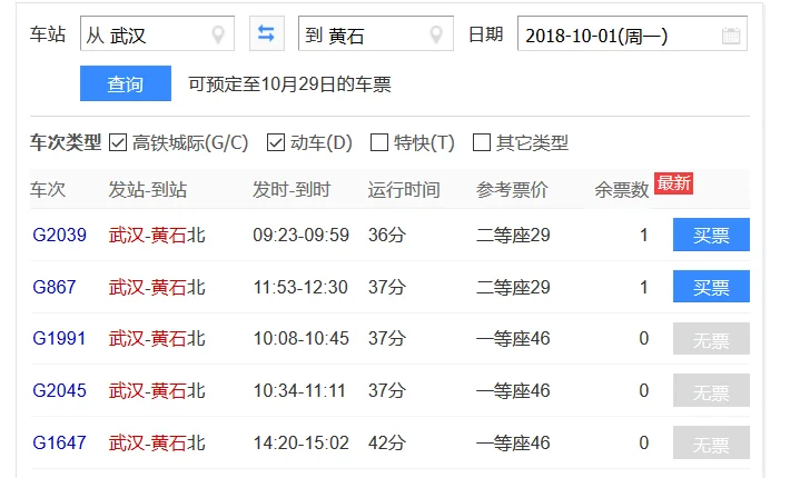 目前黄石高铁站和火车站是否正常运营(石黄铁路)1