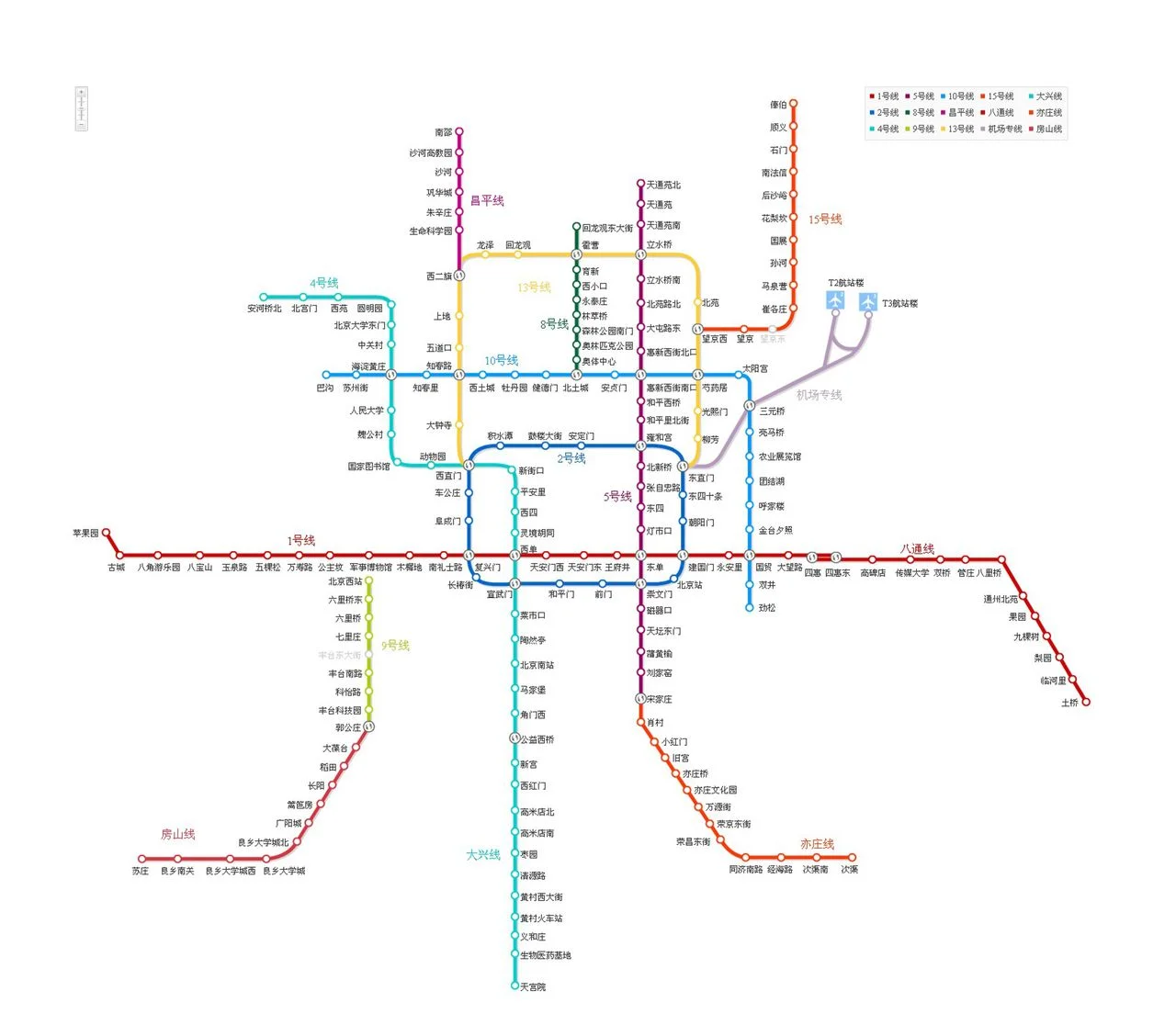 北京地铁规划线路（2012年北京地铁线路图）2