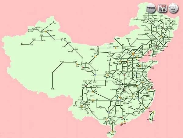 中国高铁通达城市最多的是哪个城市（铁路通达表）