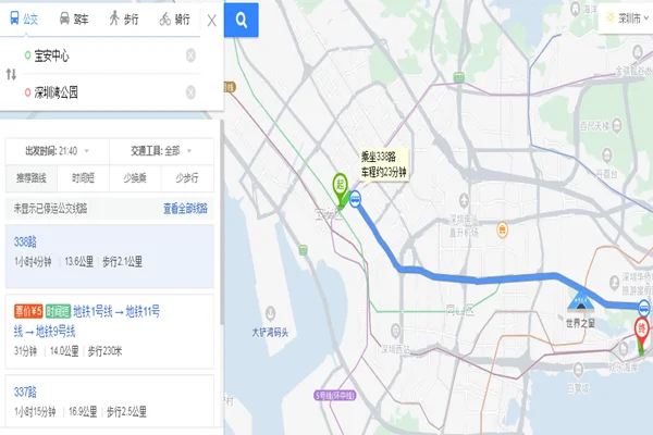 深圳去哪个地铁口看海（深圳离地铁站最近的沙滩）