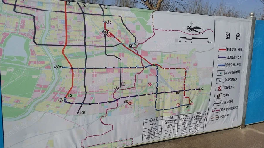 山西有多少条铁路线（太原老铁路）