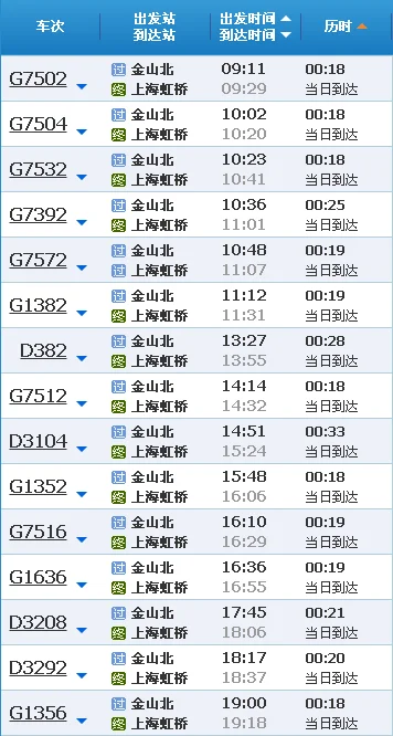 上海到安徽蚌埠高铁时刻表（嘉善到蚌埠高铁时刻表）5