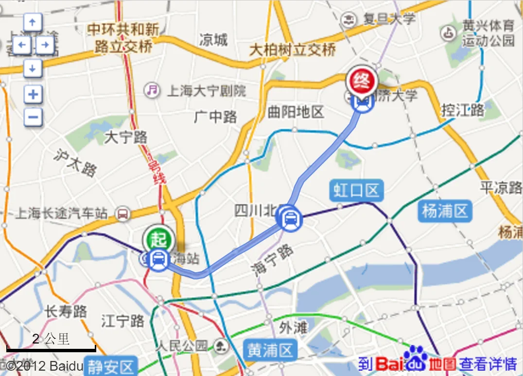 到上海火车站坐地铁几号线(地铁四平路到上海火车站)