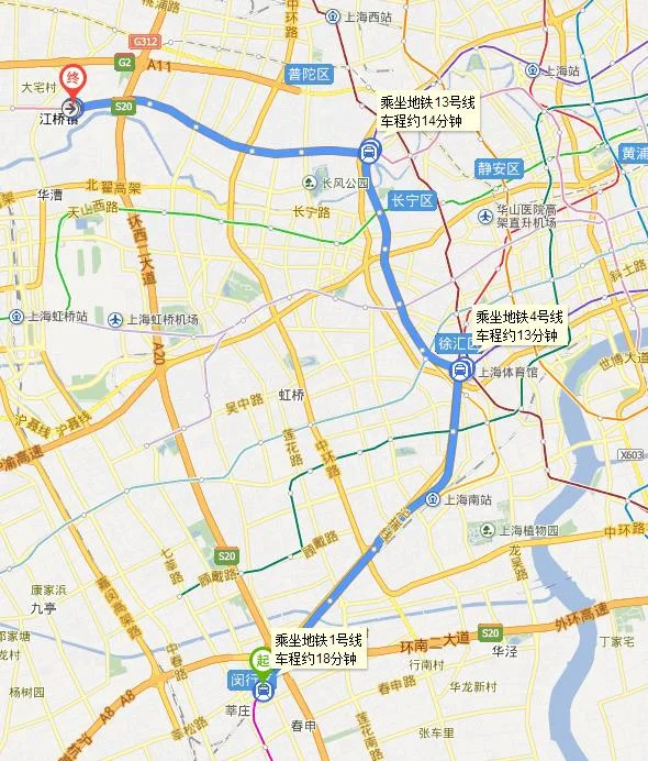 上海地铁5号线路线图(上海地铁5号线和金山线)2