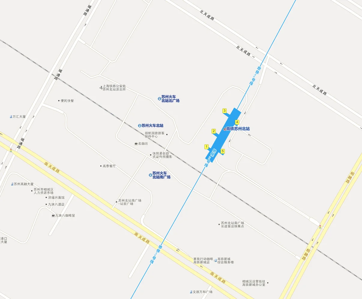 苏州火车站怎么坐2号线（苏州高铁站离2号地铁站）3