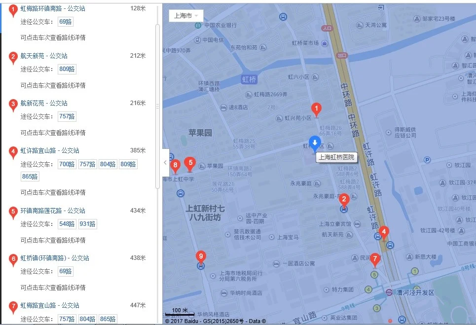 从上海虹桥到第六人民医院坐几号线（到虹桥医院坐几号地铁线路）