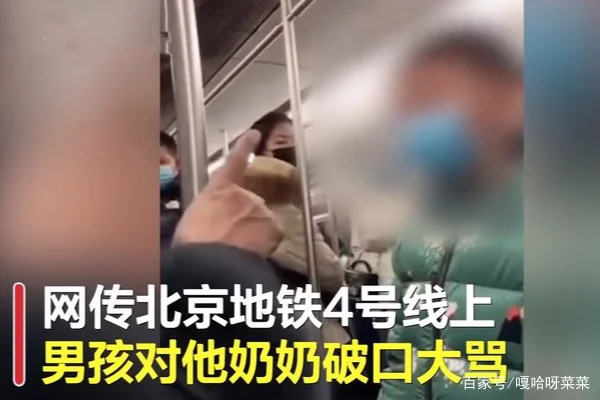 北京地铁上一男孩大骂奶奶是什么影响了孩子做出这样的行为(北京地铁摸奶)4