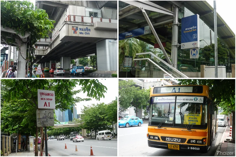 泰国siam怎么坐地铁mo chit（廊曼机场到地铁mochit）