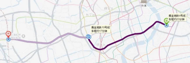 虹桥火车站有几条线路地铁啊（虹桥火车站地铁去虹口喜来登）2