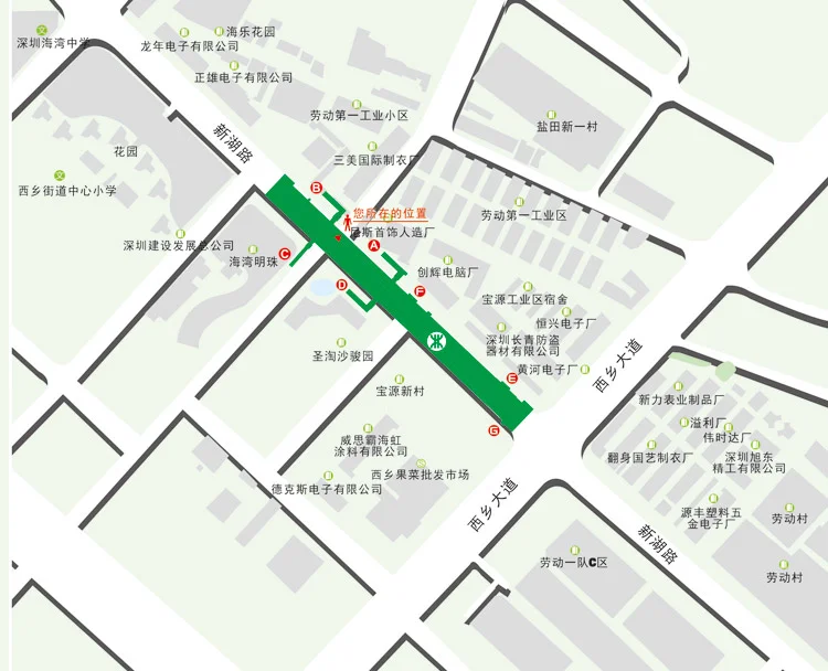 西乡路口附近有哪些地铁站（西乡地铁站地址）