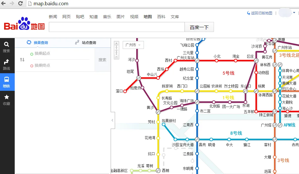 如何在百度地图上看整个地铁线路图（百度地图显示地铁线吗）4