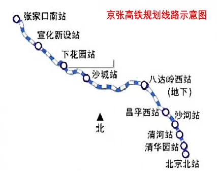 北京八达岭长城到高铁站坐车怎么去急谢谢!(八达岭高铁站)2