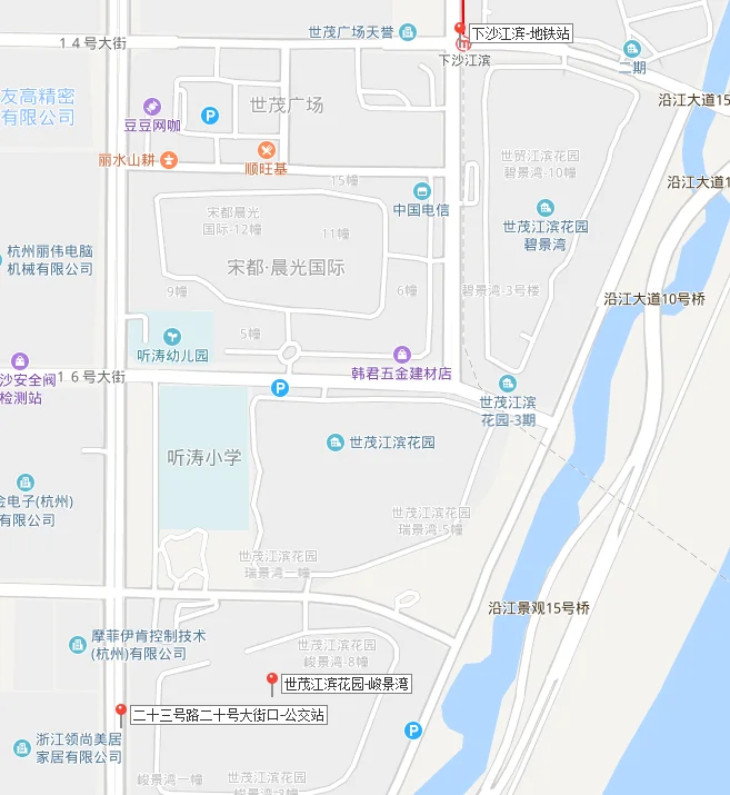 杭州下沙地铁站有哪些站点（下沙世茂广场地铁怎么走）