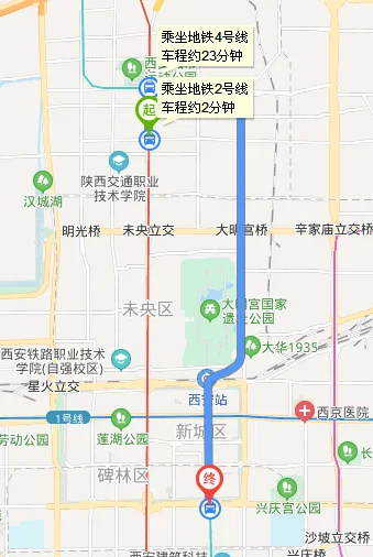 从和平门地铁站二号线到西城区税务厅做几号线什么口出站（地铁温阳路到和平门地铁站）3