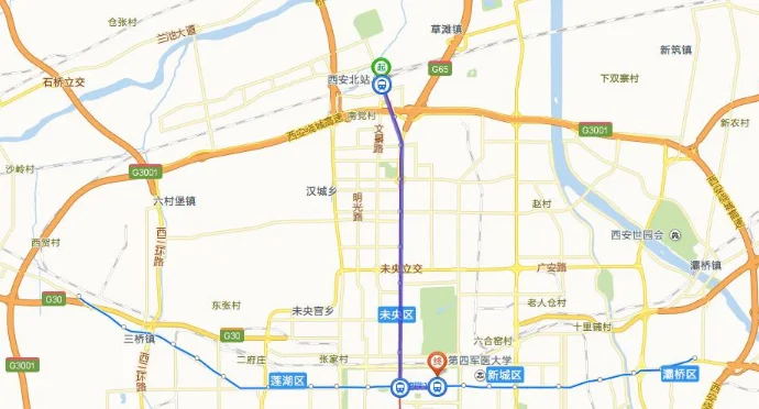 从西安火车站坐地铁到西安北站怎样走（西安火站到西安北站坐地铁）3