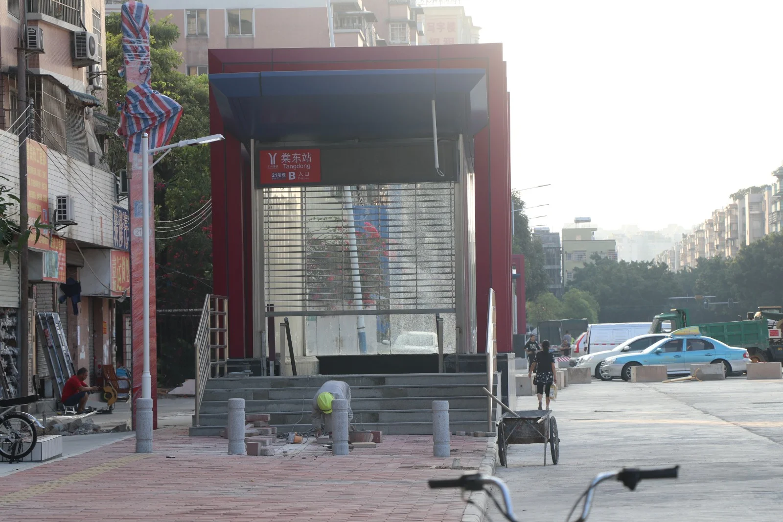 上海22号线地铁线路图（上海轨道交通21号线东站）4