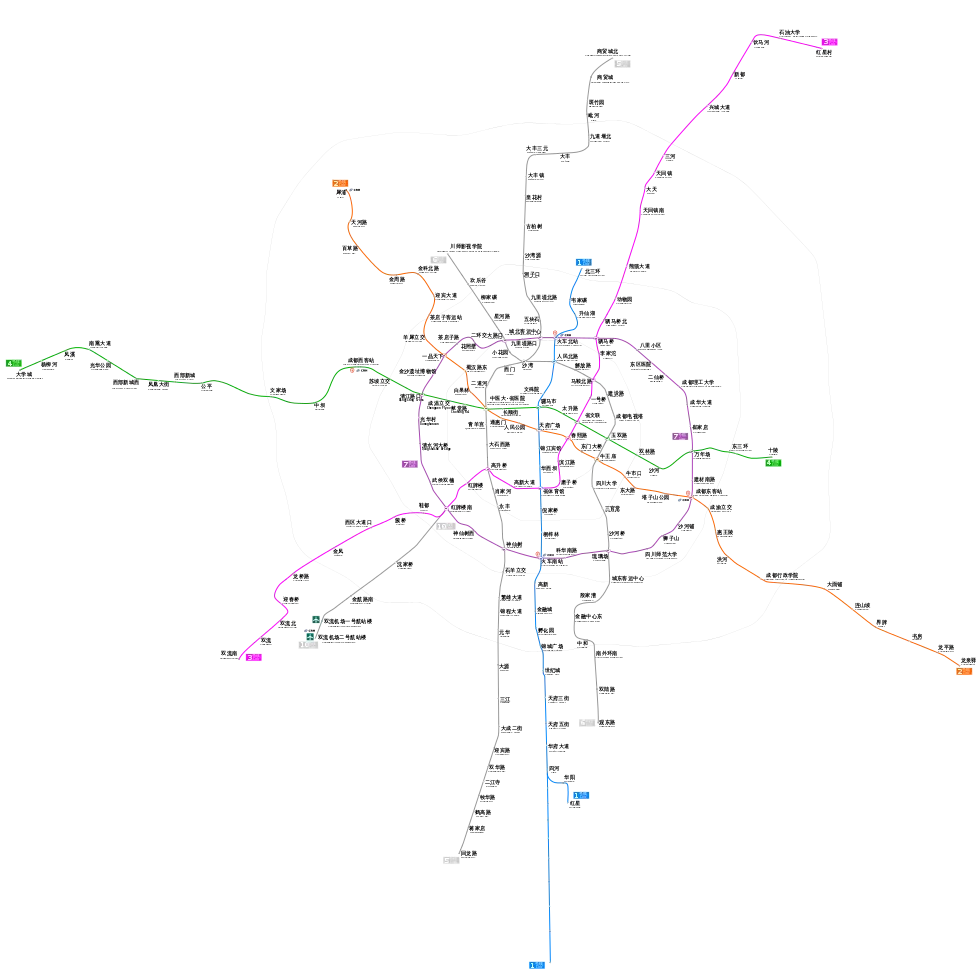 成都地铁一号线全程站点(成都地铁一号报站语)2