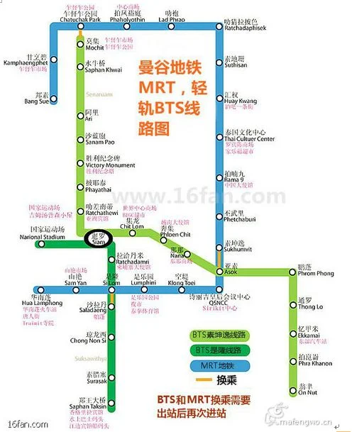 泰国中国城怎么去central world地铁（曼谷中国城地铁站）2