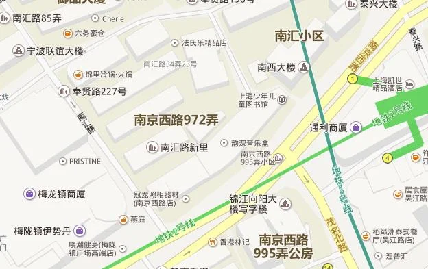 梅龙镇广场地铁几号线(上海梅龙镇广场地铁口)