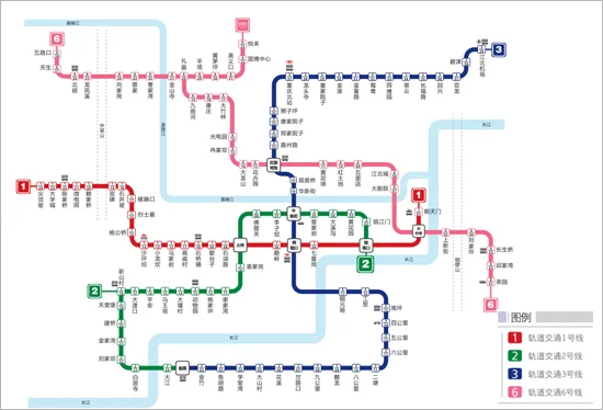 重庆地铁3号线经过哪些站（郑家院子到红旗河沟地铁线）2