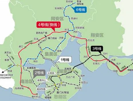 福建省厦门市开通地铁了吗（厦门已开通地铁线路图）1