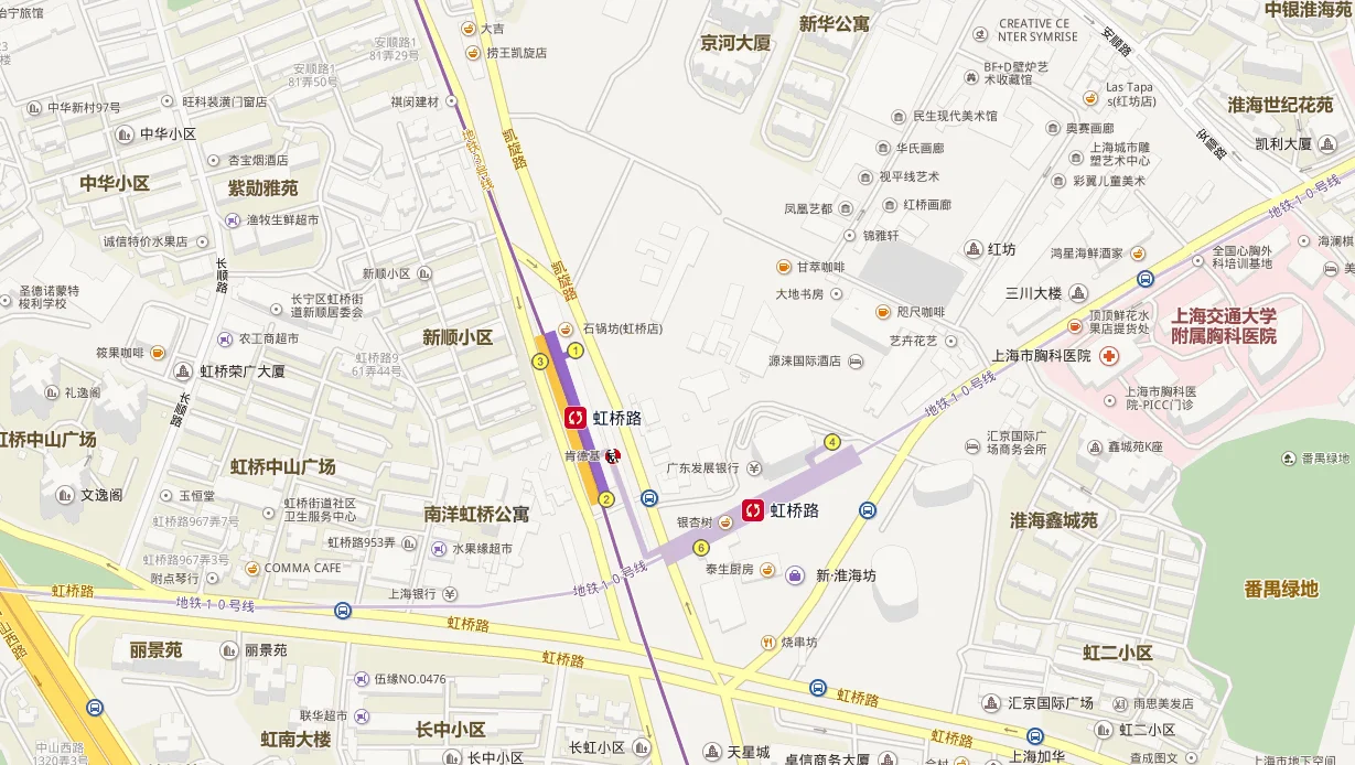 上海地铁3号线怎么转10号线(上海地铁3号线换乘10号线)1