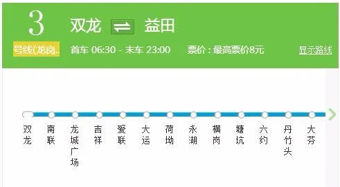 深圳地铁运营时间表食怎样的（深圳到龙岗地铁运营时间）3