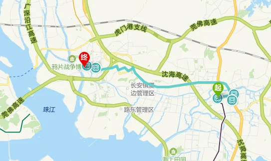 虎门高铁站和虎门火车站是同一个站吗（虎门和深圳通地铁站）3