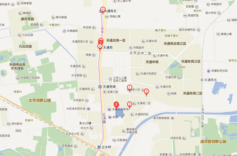 从天通苑到朝阳区东三环劲松桥地铁10号线劲松站怎么走啊(天通苑地铁站地图)1